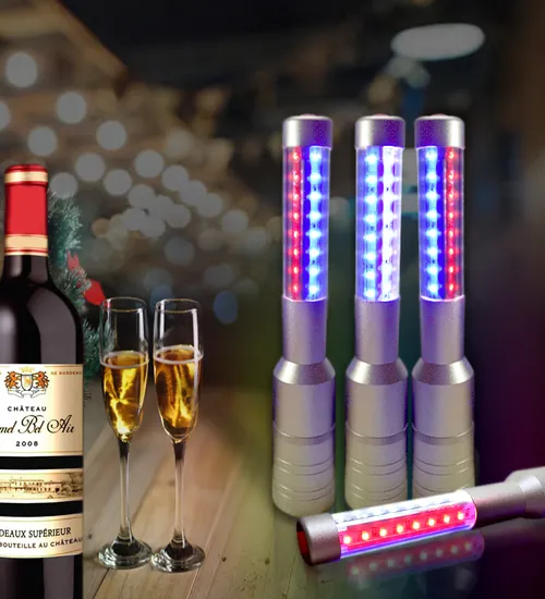 Đèn led trang trí chụp đầu chai rượu