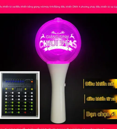 In lightstick 3D remote không xoay – Xu hướng bùng nổ tại sự kiện