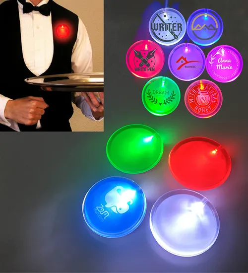 In logo dán huy hiệu led