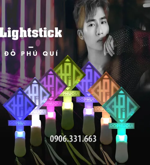 Lightstick vpop Đỗ Phú Quý