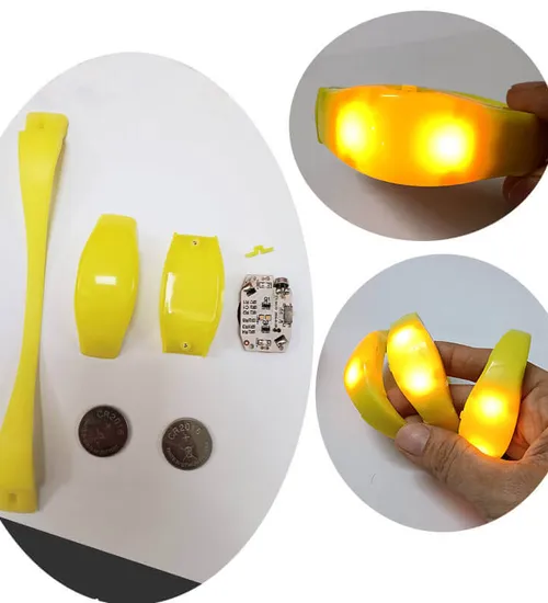 Vòng cảm ứng led vàng