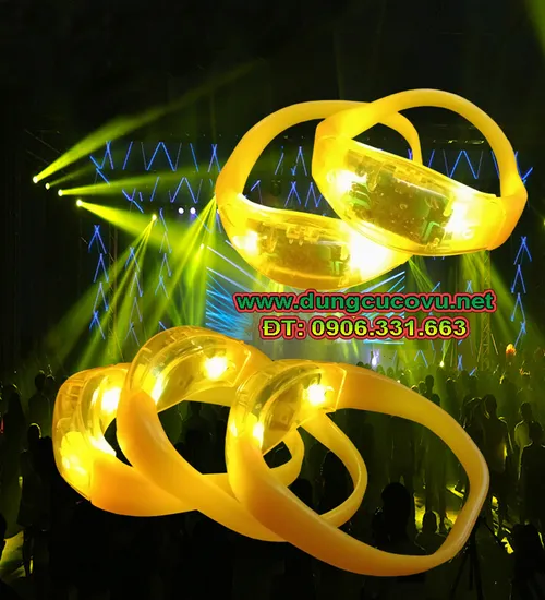 Vòng Đeo Tay Led Vàng