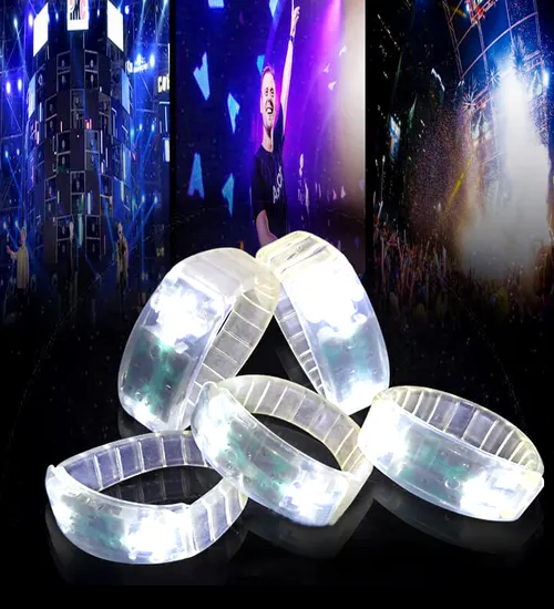 Vòng đeo tay phát sáng led trắng