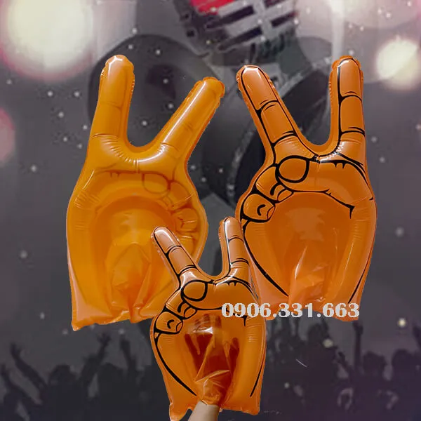 Bóng đập cổ vũ bàn tay hi