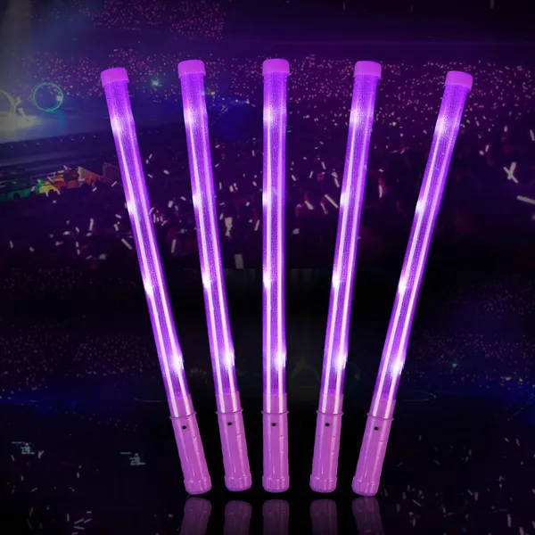 Cây cổ vũ phát sáng led tím 46cm