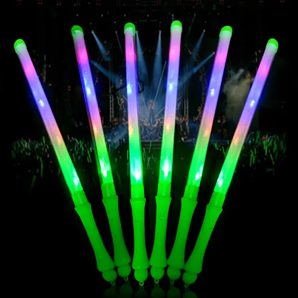 Cây lightstick xanh lá chuyển màu led