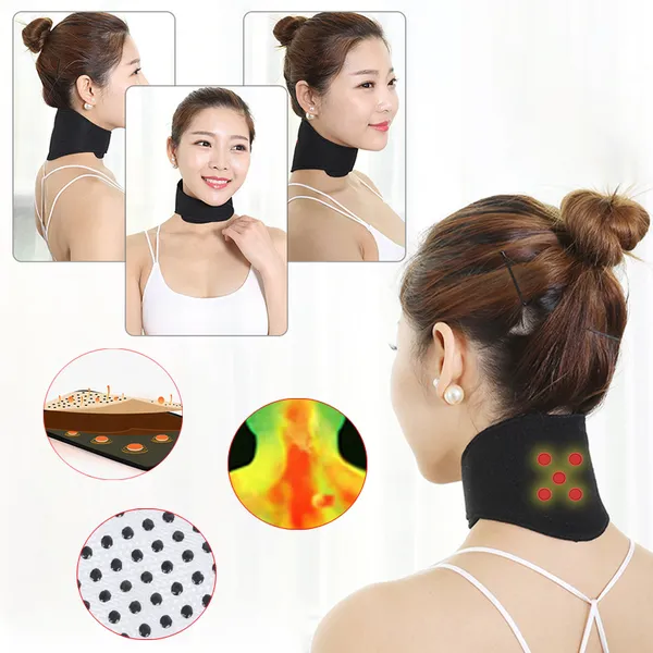 Đai quấn nóng cổ tự tỏa nhiệt, Đai massage cổ