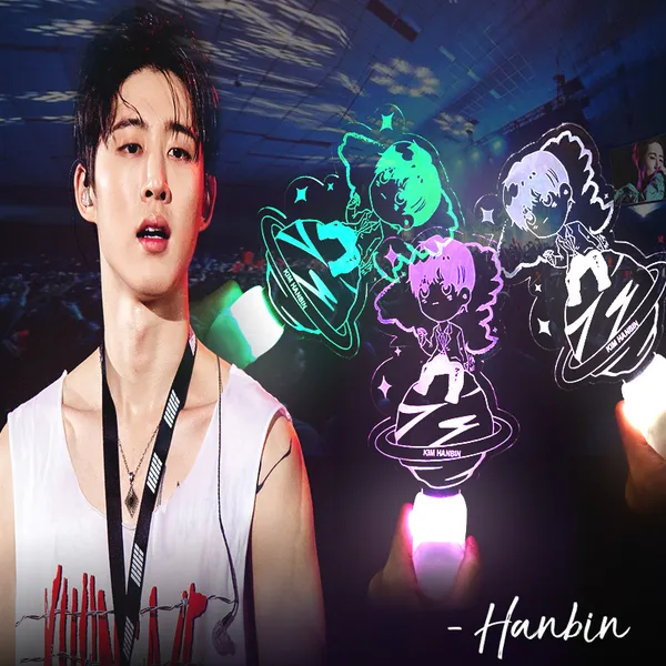 Đặt làm lightstick Kim Hanbin