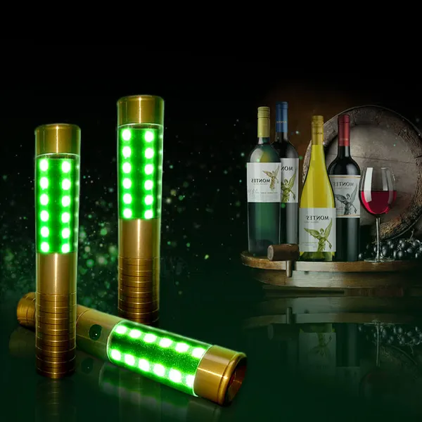 Đèn trang trí chai rượu led xanh lá