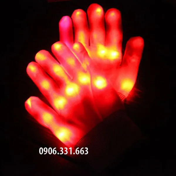 Găng tay led