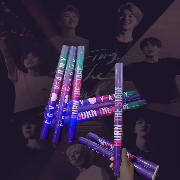 Gậy cổ vũ dán decal nhóm BTS