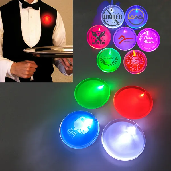 In logo dán huy hiệu led