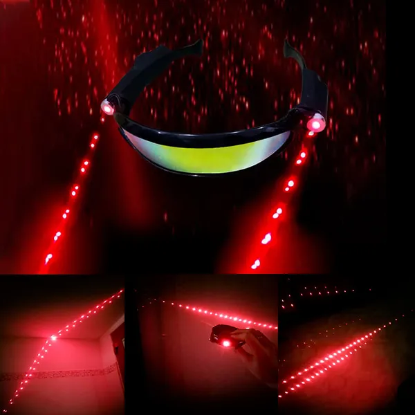 Kính mát dj laser đỏ