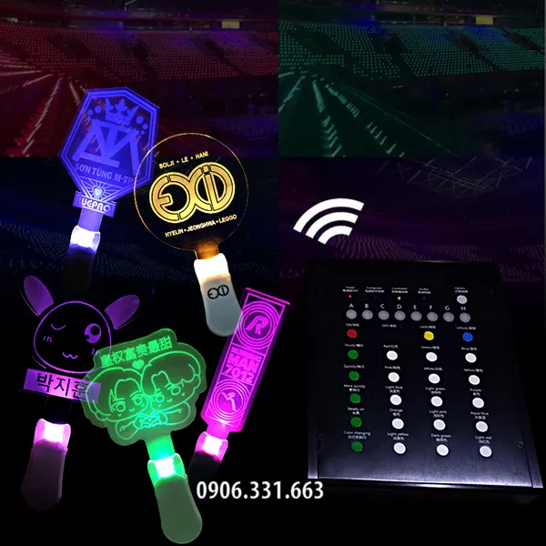 Làm lightstick theo yêu cầu