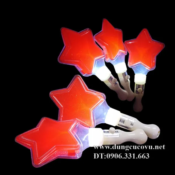Light stick led ngôi sao đỏ