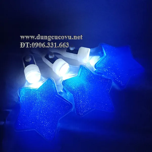 Light stick led ngôi sao xanh dương