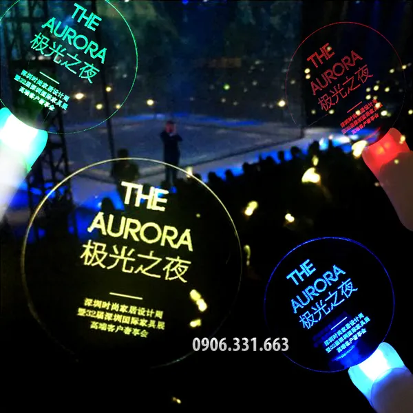 Light stick led the aurora