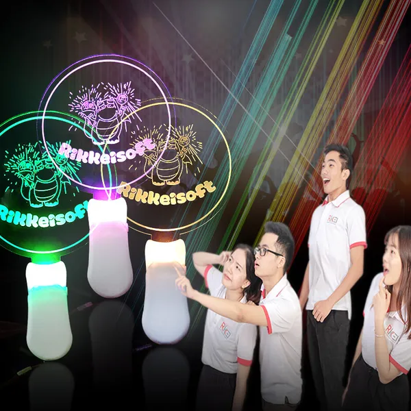 Lightstick 2D có đèn led chuyển màu