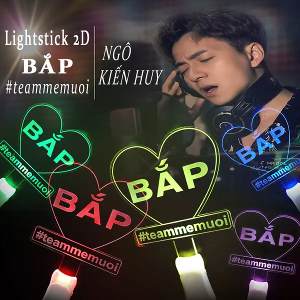 Lightstick đẹp của ca sĩ Ngô Kiến Huy