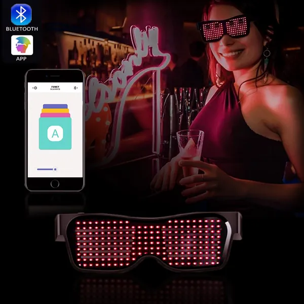 Mắt kính bluetooth có đèn led điều khiển thông minh