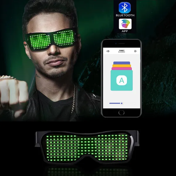 Mắt kính đèn led kết nối bluetooth