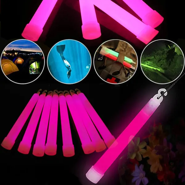 Que dạ quang glowstick màu hồng