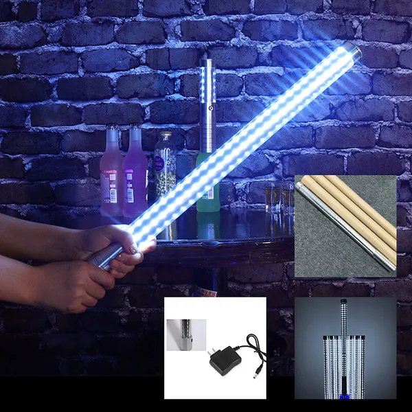 Thanh chụp đầu chai rượu phát sáng led trắng (Bigsize)