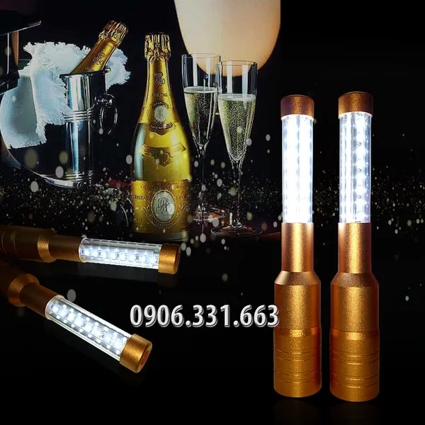 Thanh chụp đầu rượu led trắng
