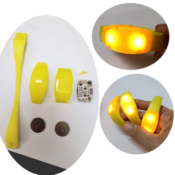 Vòng cảm ứng led vàng