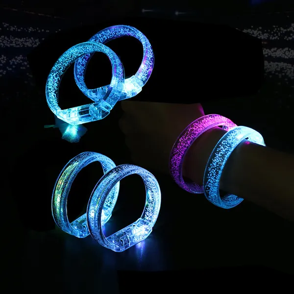 Vòng đèn led bọt biển xanh dương