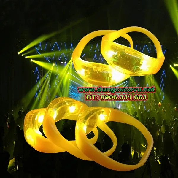 Vòng Đeo Tay Led Vàng