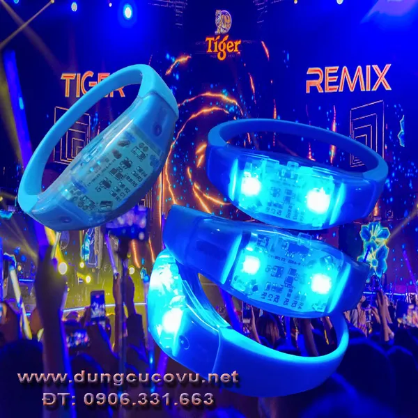Vòng Đeo Tay Led Xanh Dương