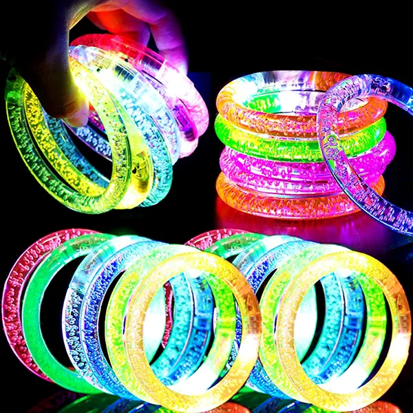 Vòng đeo tay nhựa phát sáng led