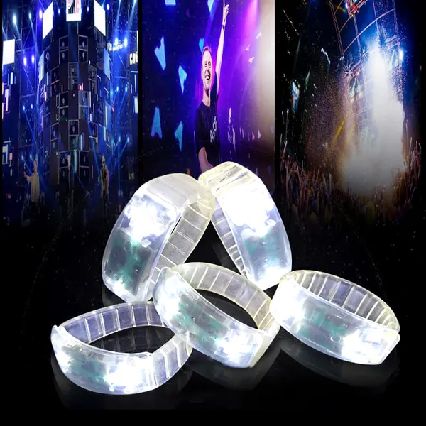 Vòng đeo tay phát sáng led trắng