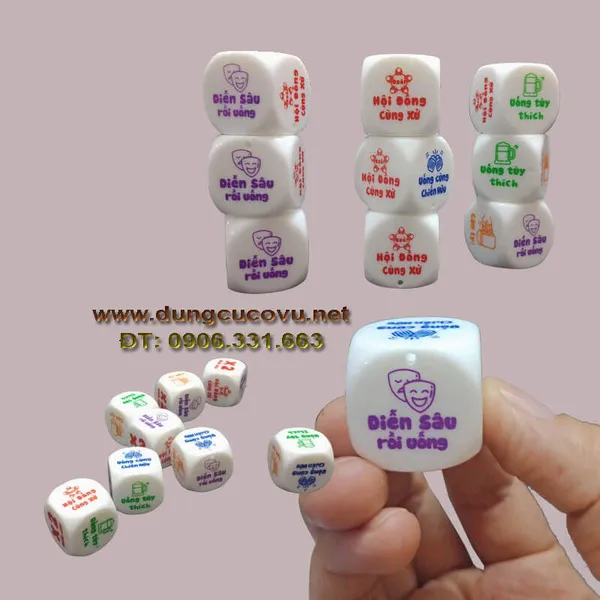 Xí ngầu uống bia tiếng việt