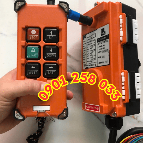 Điều khiển cầu trục 6 nút F21-E1B Điều khiển cầu trục 6 nút F21-E1B