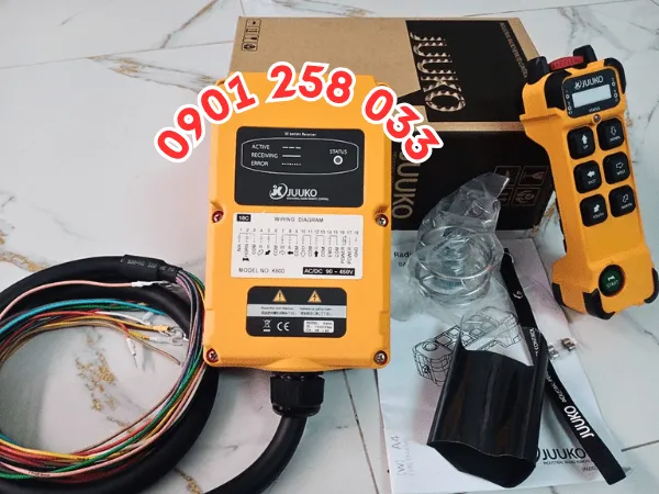 Bộ điều khiển từ xa cầu trục Juuko K600