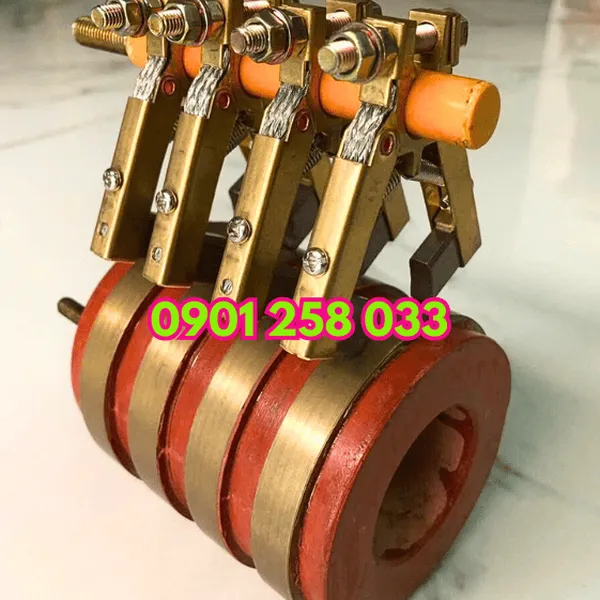 Cổ góp điện 4 pha (Vành góp điện 4 pha)