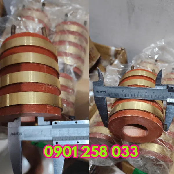 Cổ góp điện 4 pha (Vành góp điện 4 pha)