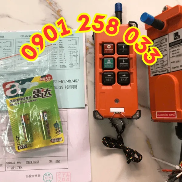 ​​​​​​​Điều khiển cầu trục 6 nút F21-E1B