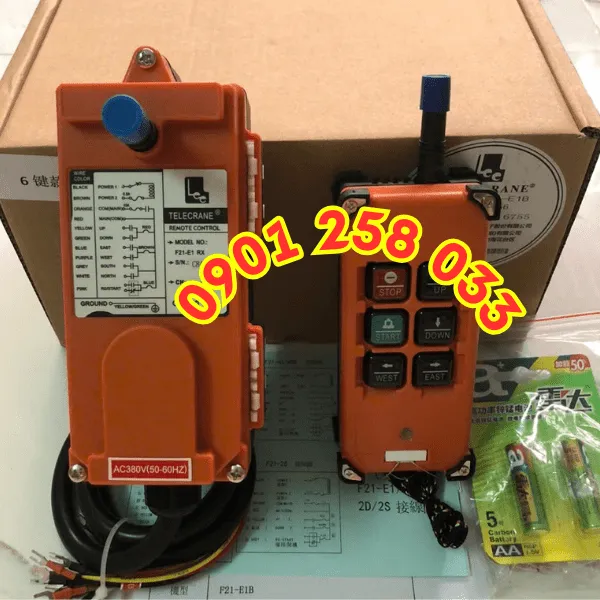 ​​​​​​​Điều khiển cầu trục 6 nút F21-E1B