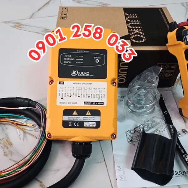 Điều khiển từ xa cầu trục Juuko K600