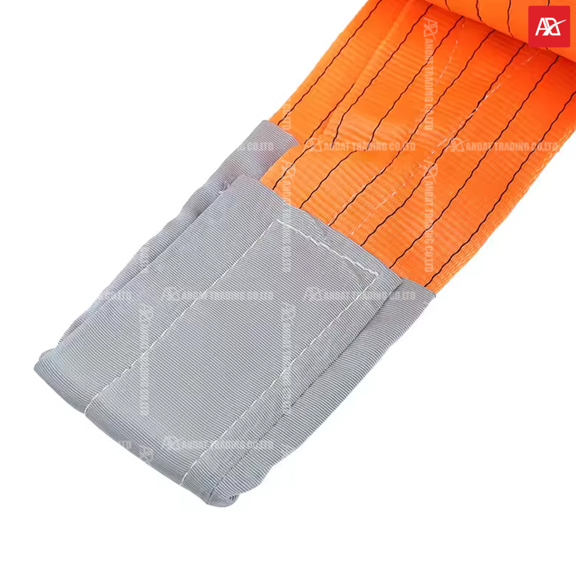 Dây cáp vải 10 tấn được may 2 lớp, có độ bền cao Dây cáp vải 10 tấn được may 2 lớp, có độ bền cao