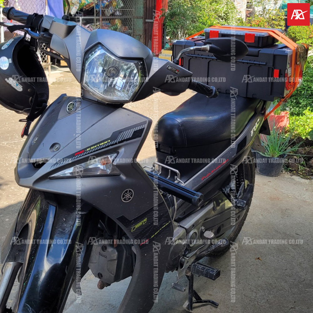 Dây tăng đơ bản 25mm tải 800kg không móc giúp ràng hàng hóa trên xe máy Dây tăng đơ bản 25mm tải 800kg không móc giúp ràng hàng hóa trên xe máy