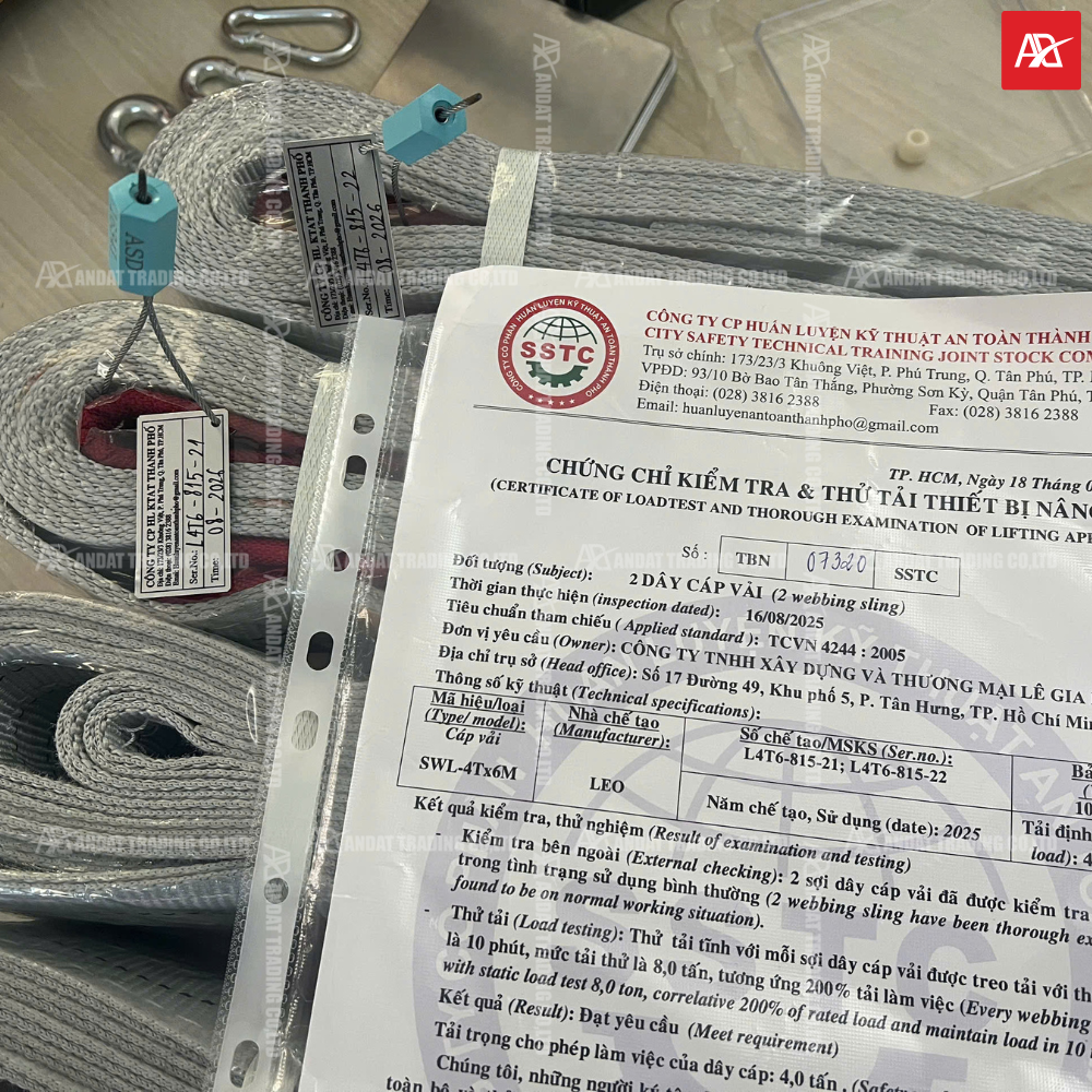 Giấy kiểm định chất lượng Giấy kiểm định chất lượng