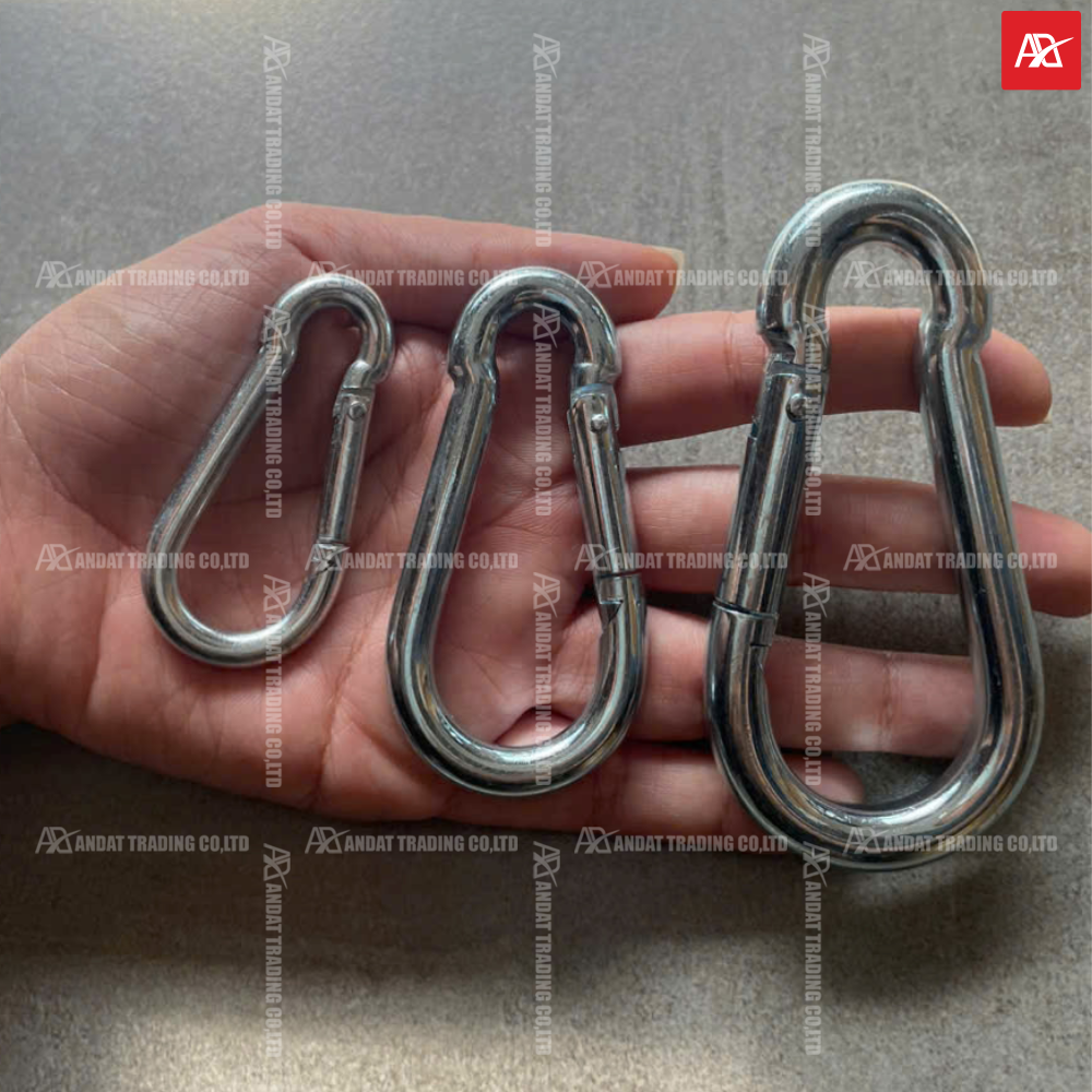 Hình ảnh thực tế của khóa an toàn size 6mm, 8mm, 10mm Hình ảnh thực tế của khóa an toàn size 6mm, 8mm, 10mm