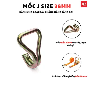Móc J size 38mm