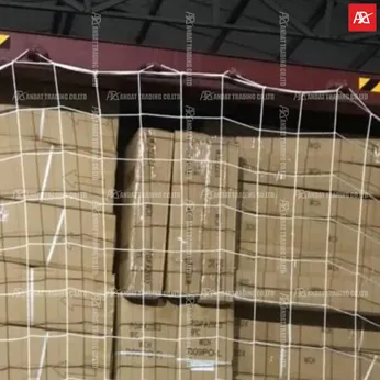 Lưới chắn hàng container phi 4mm mắt 15cm