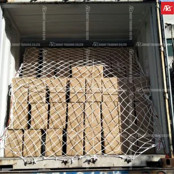 Lưới chắn hàng container phi 4 mắt 10cm 