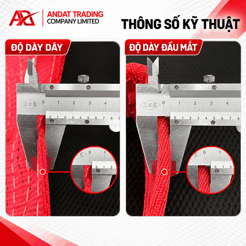 Dây Cáp Vải Cẩu Hàng 5 Tấn